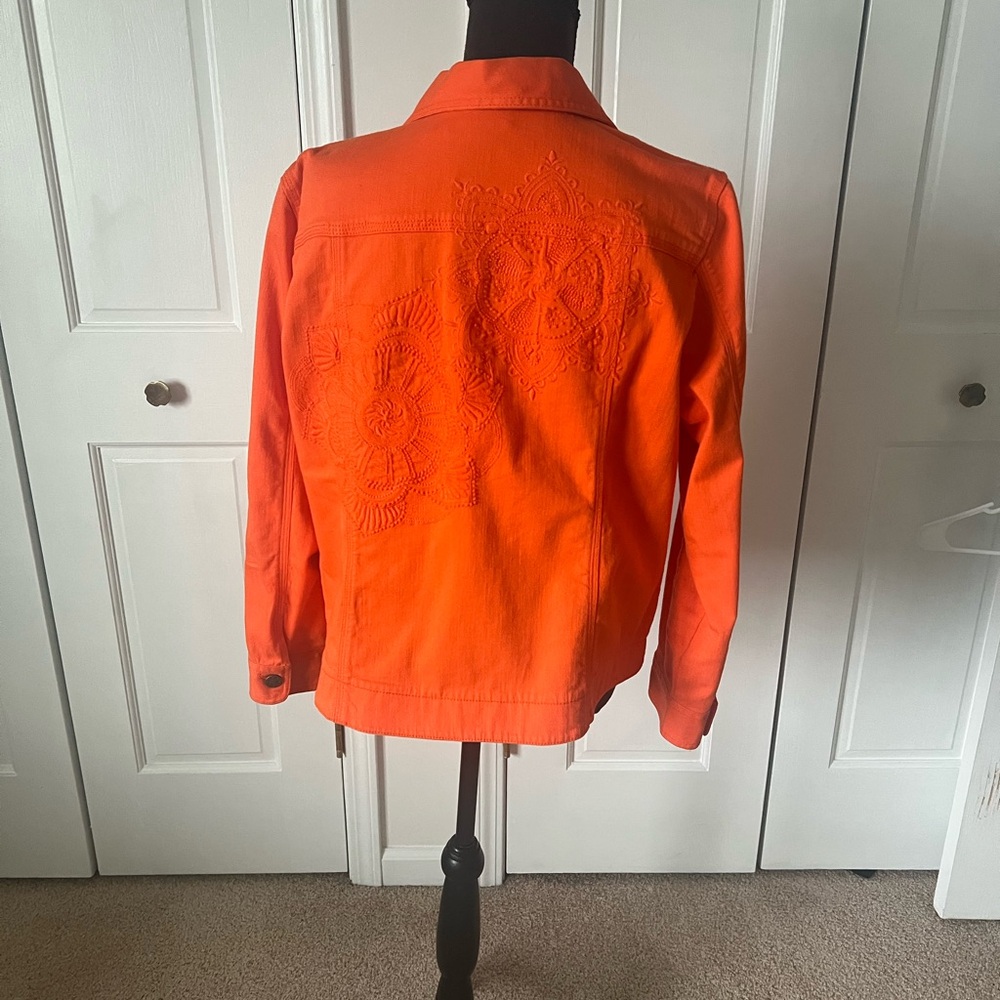 Chico's Embroidered Jacket - Picture 2 of 6
